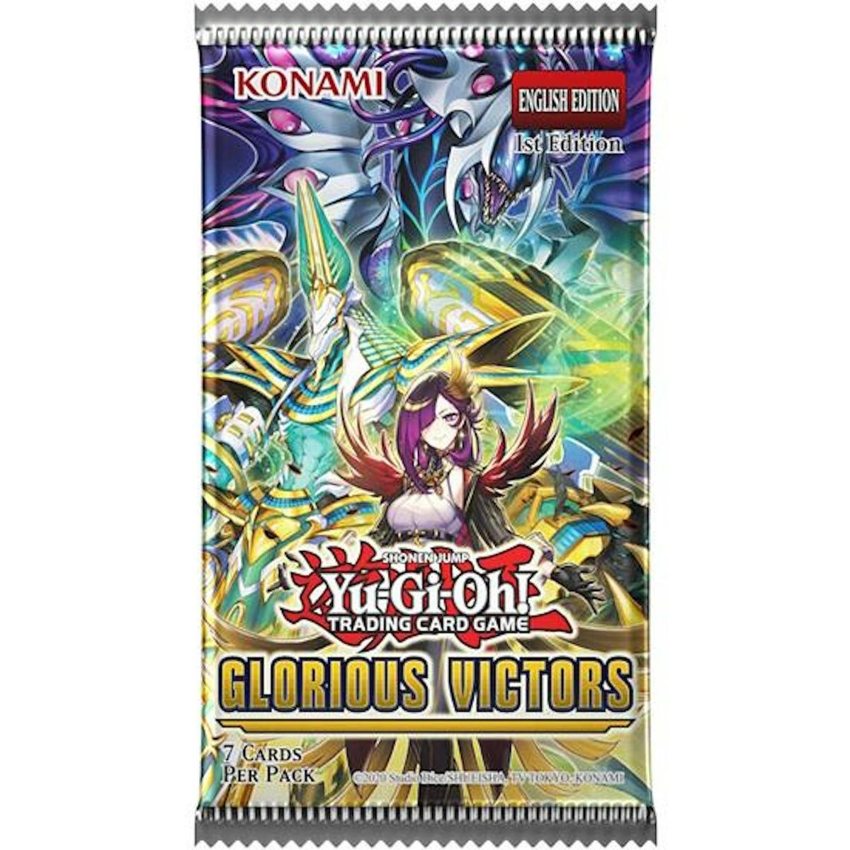 Yu-Gi-Oh Glorious Victors Booster 12-Box Case (Presell)