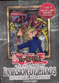 Yu-Gi-Oh Invasion of Chaos Special Edition Deck (3 Packs plus Promo)