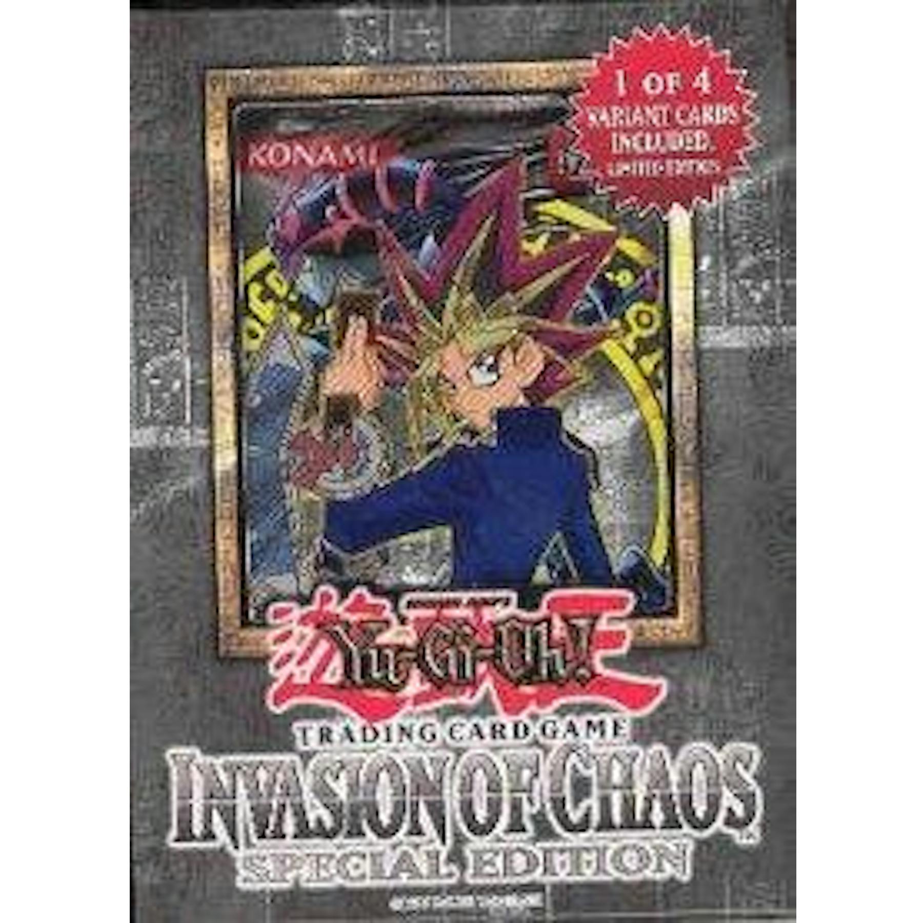 Yu-Gi-Oh Invasion of Chaos Special Edition Deck (3 Packs plus Promo)