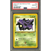 Pokemon Neo Revelation 1st Edition Zubat 59/64 PSA 10 GEM MINT